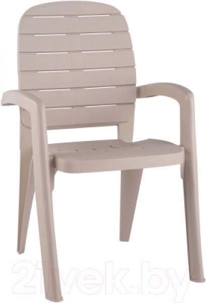 Стул пластиковый Прованс 58x46.5x90