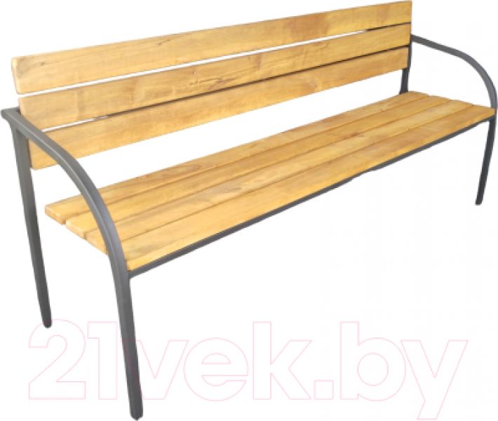 Скамья садовая С83 1700x450x900