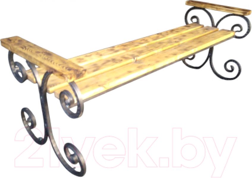 Скамья садовая С97 1500x450x500