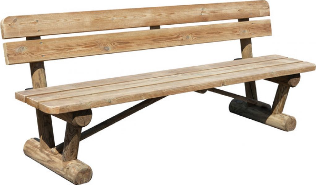 Скамья садовая L150М 1500x600xН811